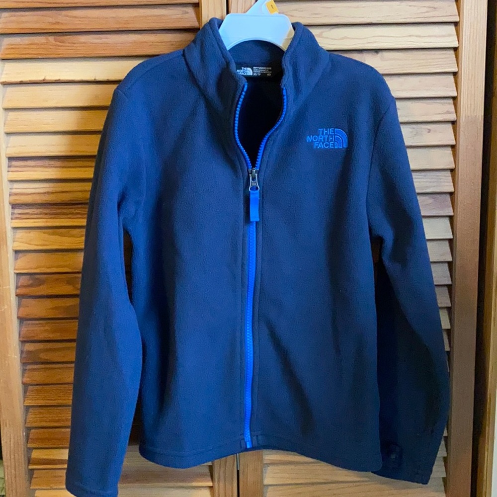 The north face fleece jacket.